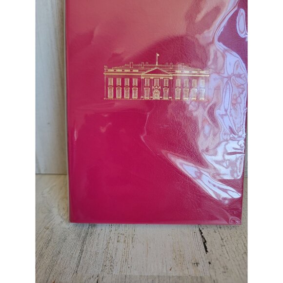 Large NEW white house notebook red collectible journal - Picture 2 of 8